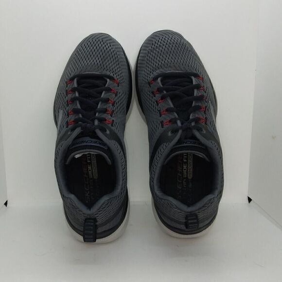 Skechers Equalizer Mens Pre-owned Gray Lite Weight Sneakers - sz. 8 1/2 - Picture 3 of 6